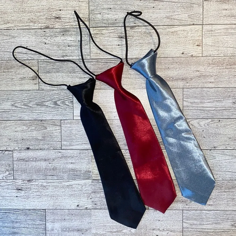 Youth, 3pk 12” Ties, Metallic Collection
